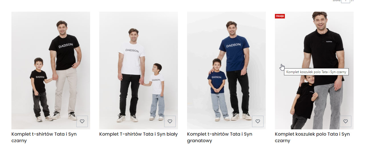 Koszulki tata & syn — prezent idealny. Pomysły na zestawy upominkowe