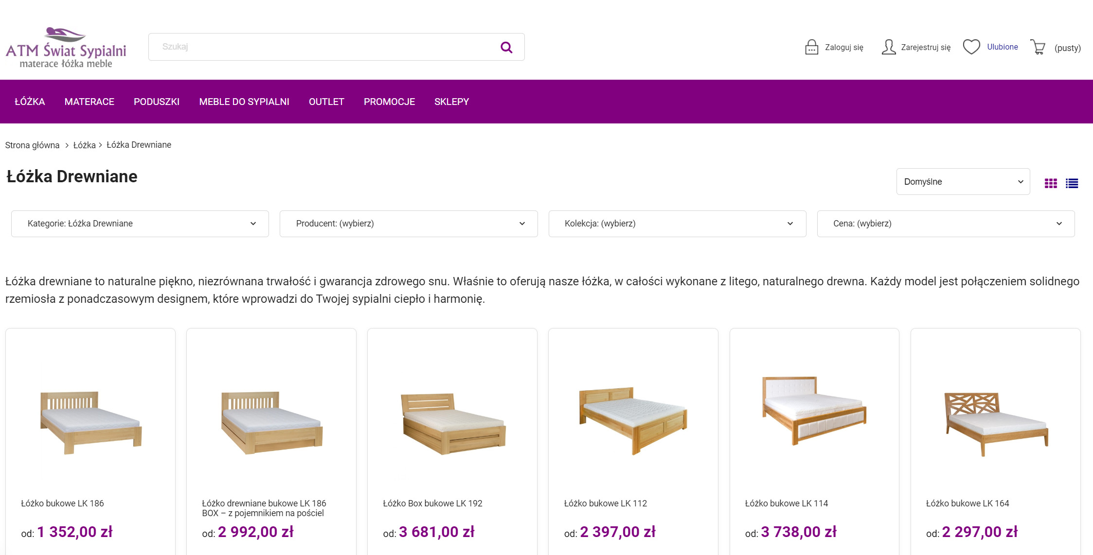 Łóżka drewniane – klasyka, która nie wychodzi z mody
